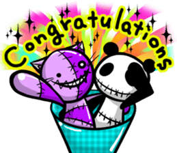 Zombie cat NUE ENGLISH Ver sticker #1998420