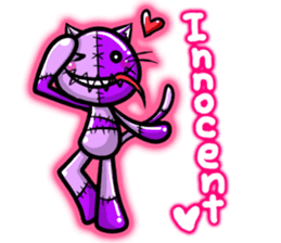 Zombie cat NUE ENGLISH Ver sticker #1998424