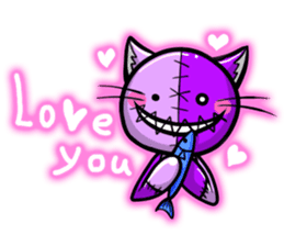 Zombie cat NUE ENGLISH Ver sticker #1998426