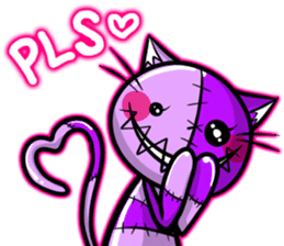Zombie cat NUE ENGLISH Ver sticker #1998427