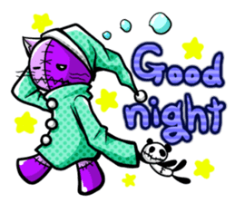 Zombie cat NUE ENGLISH Ver sticker #1998429