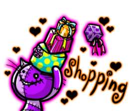 Zombie cat NUE ENGLISH Ver sticker #1998430