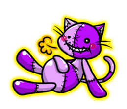 Zombie cat NUE ENGLISH Ver sticker #1998433