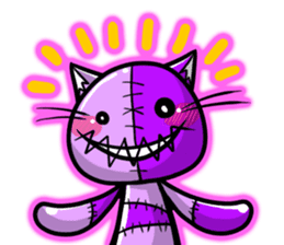 Zombie cat NUE ENGLISH Ver sticker #1998437