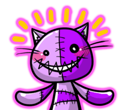 Zombie cat NUE ENGLISH Ver sticker #1998437