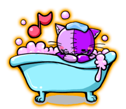 Zombie cat NUE ENGLISH Ver sticker #1998442
