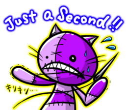 Zombie cat NUE ENGLISH Ver sticker #1998444