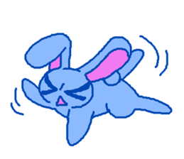 grumpy rabbit sticker #1999511