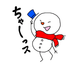 Yukio Snowman sticker #1999525