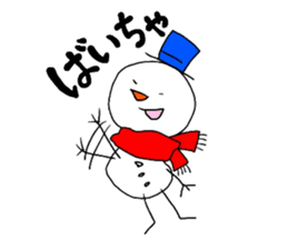 Yukio Snowman sticker #1999526