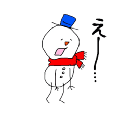 Yukio Snowman sticker #1999529