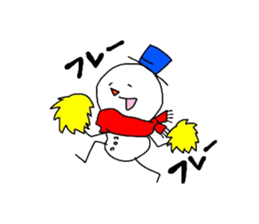 Yukio Snowman sticker #1999533