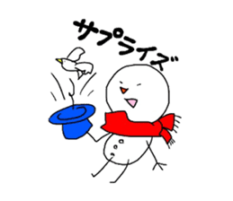 Yukio Snowman sticker #1999535
