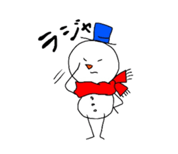 Yukio Snowman sticker #1999539