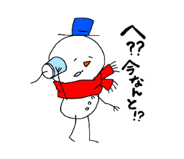 Yukio Snowman sticker #1999542