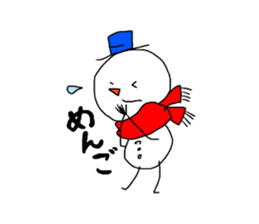 Yukio Snowman sticker #1999543