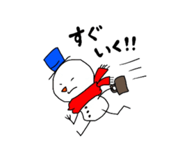 Yukio Snowman sticker #1999549