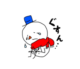 Yukio Snowman sticker #1999553