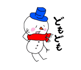 Yukio Snowman sticker #1999554