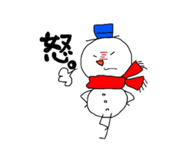 Yukio Snowman sticker #1999555
