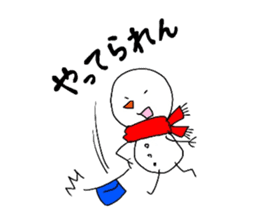Yukio Snowman sticker #1999556