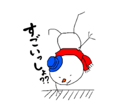 Yukio Snowman sticker #1999564