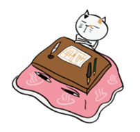 Kotatsu & Cat sticker #1999810