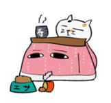 Kotatsu & Cat sticker #1999814