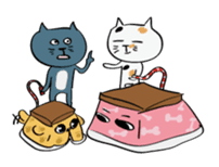 Kotatsu & Cat sticker #1999816