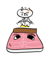 Kotatsu & Cat sticker #1999824