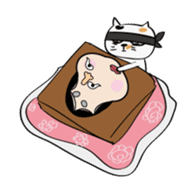 Kotatsu & Cat sticker #1999838