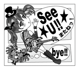 Metal Doll & Bat Cat sticker #1999929