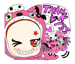 Metal Doll & Bat Cat sticker #1999930