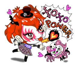 Metal Doll & Bat Cat sticker #1999932