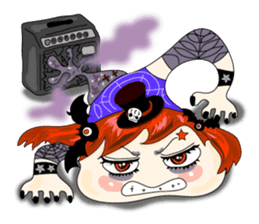 Metal Doll & Bat Cat sticker #1999940