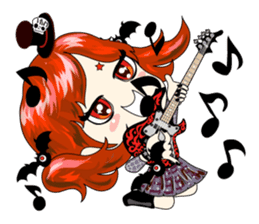 Metal Doll & Bat Cat sticker #1999953