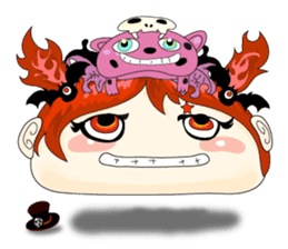 Metal Doll & Bat Cat sticker #1999957