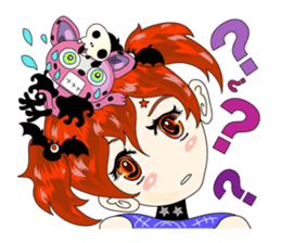 Metal Doll & Bat Cat sticker #1999959