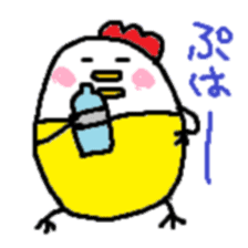 kansai piyo family sticker #2000465