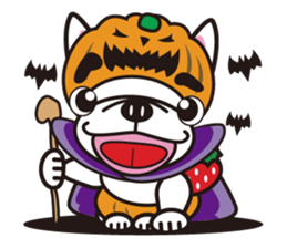 French bulldog  "hana" sticker #2001033