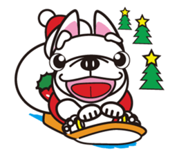 French bulldog  "hana" sticker #2001034