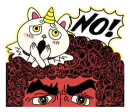 One Flew Over The Afro's Nest sticker #2001448