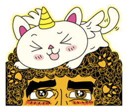 One Flew Over The Afro's Nest sticker #2001454