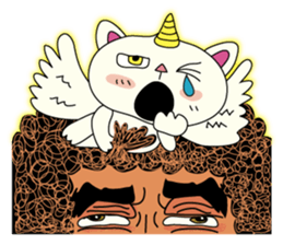 One Flew Over The Afro's Nest sticker #2001455