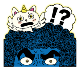 One Flew Over The Afro's Nest sticker #2001462