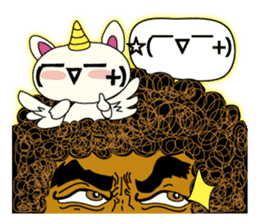 One Flew Over The Afro's Nest sticker #2001471