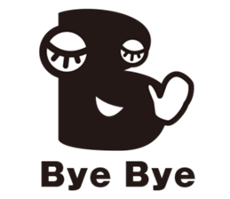 Characters speak "English" Edition. sticker #2002052