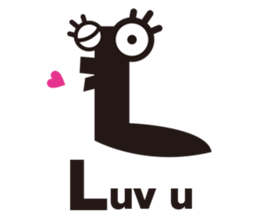 Characters speak "English" Edition. sticker #2002068