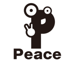 Characters speak "English" Edition. sticker #2002074