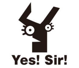 Characters speak "English" Edition. sticker #2002083